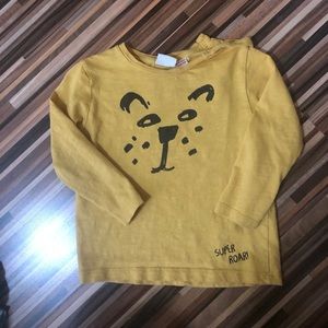 Zara Baby Boy Long Sleeve Shirt 12-18